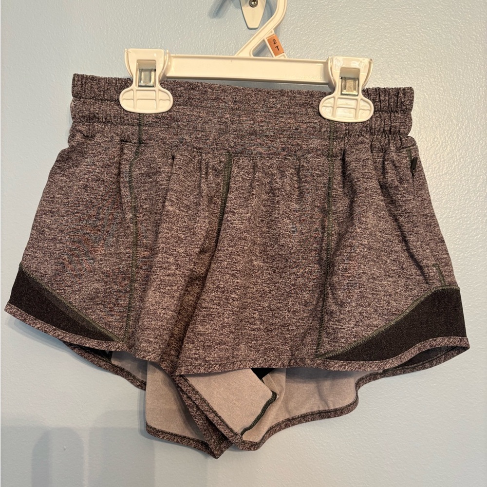 Lululemon Athletica Charcoal Athletic Shorts